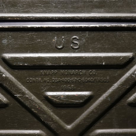 米軍 食品箱 Food container 1966