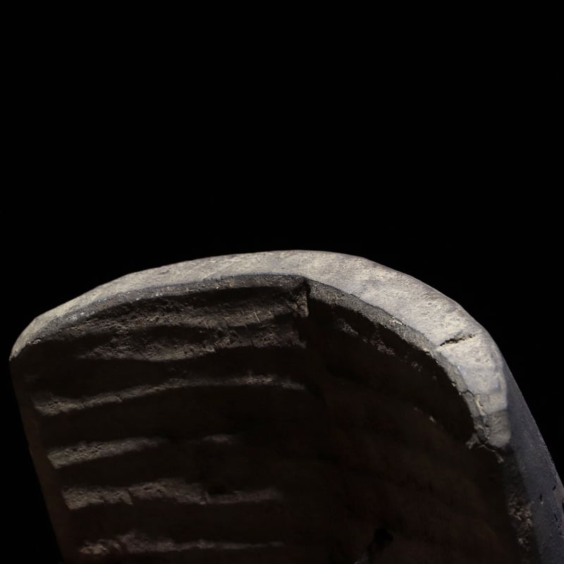 竈神 面 木彫面 | 古物屋 壱両