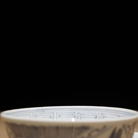 江戸幕末染付茶碗