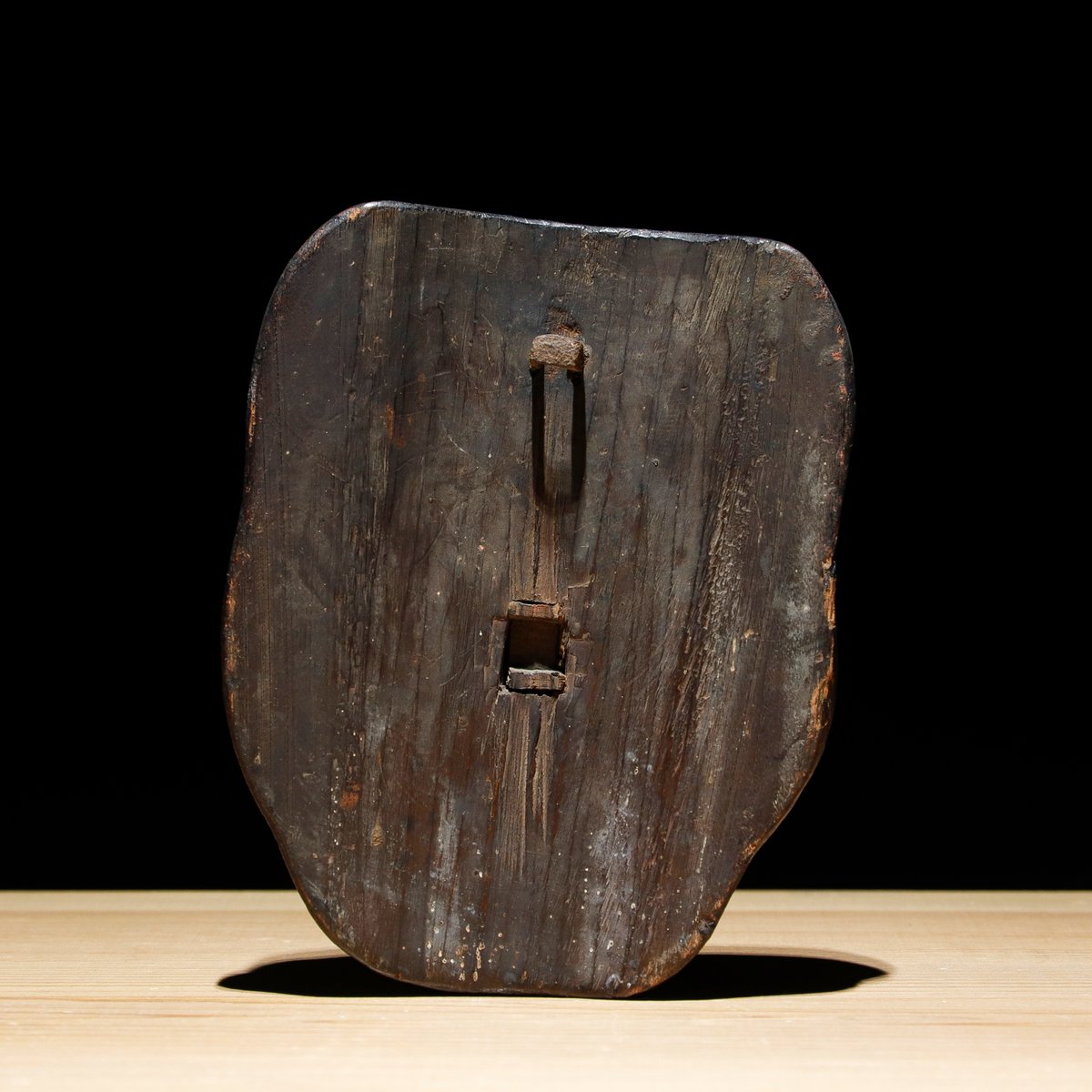 天狗 黑木彫面 江戸期 | 古物屋 壱両