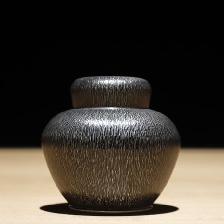 茶筒 錫半 南錫