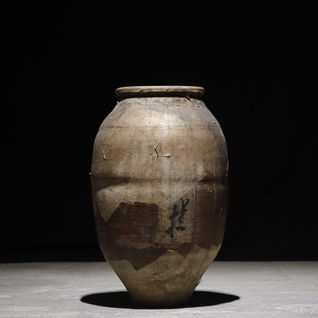 茶壺　和紙貼