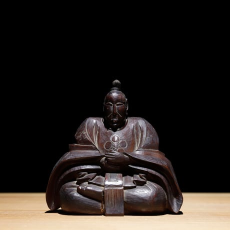 天神木彫像 江戸期