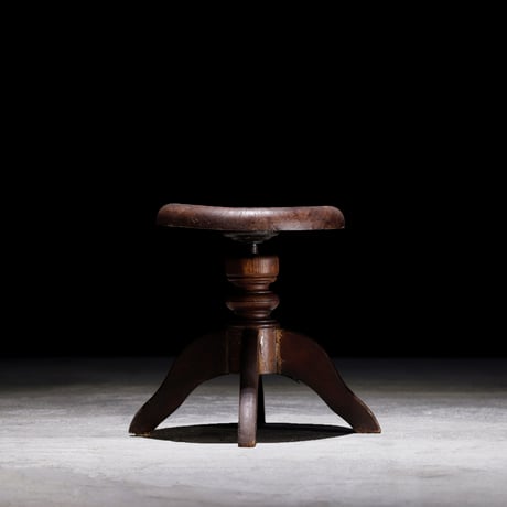 黒柿丸椅子 黒滝 椅子」丸勝の和風椅子