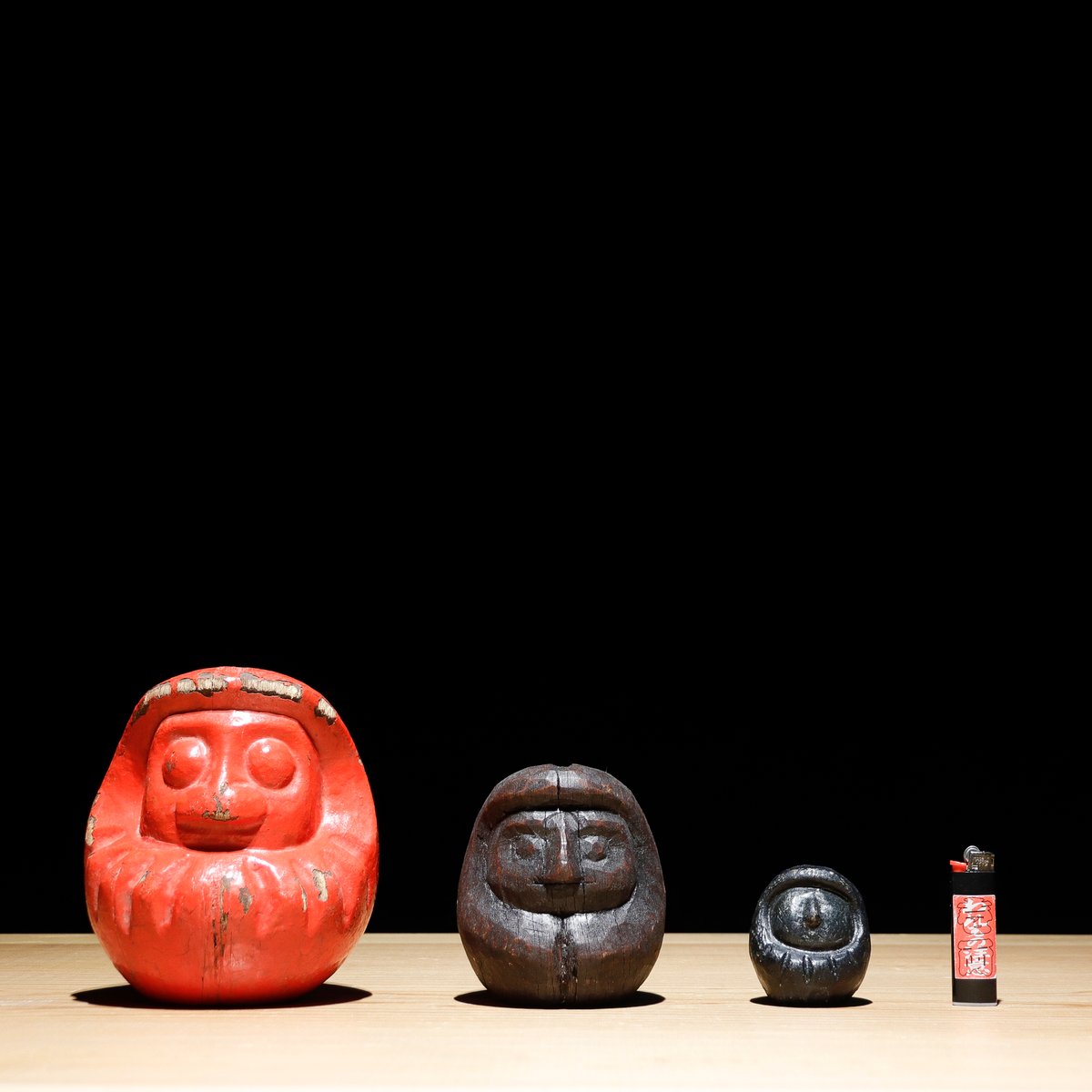 黑達磨木型 | 古物屋 壱両