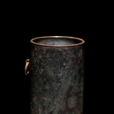 銅筒 掛花器