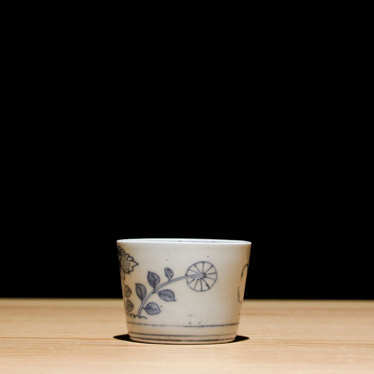 古伊万里　蝙蝠（こうもり）文蕎麦猪口 古伊万里 蝙蝠（こうもり）文蕎麦猪口