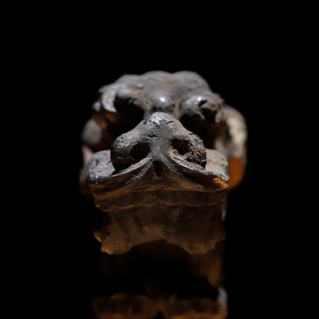 木鼻 狛犬彫