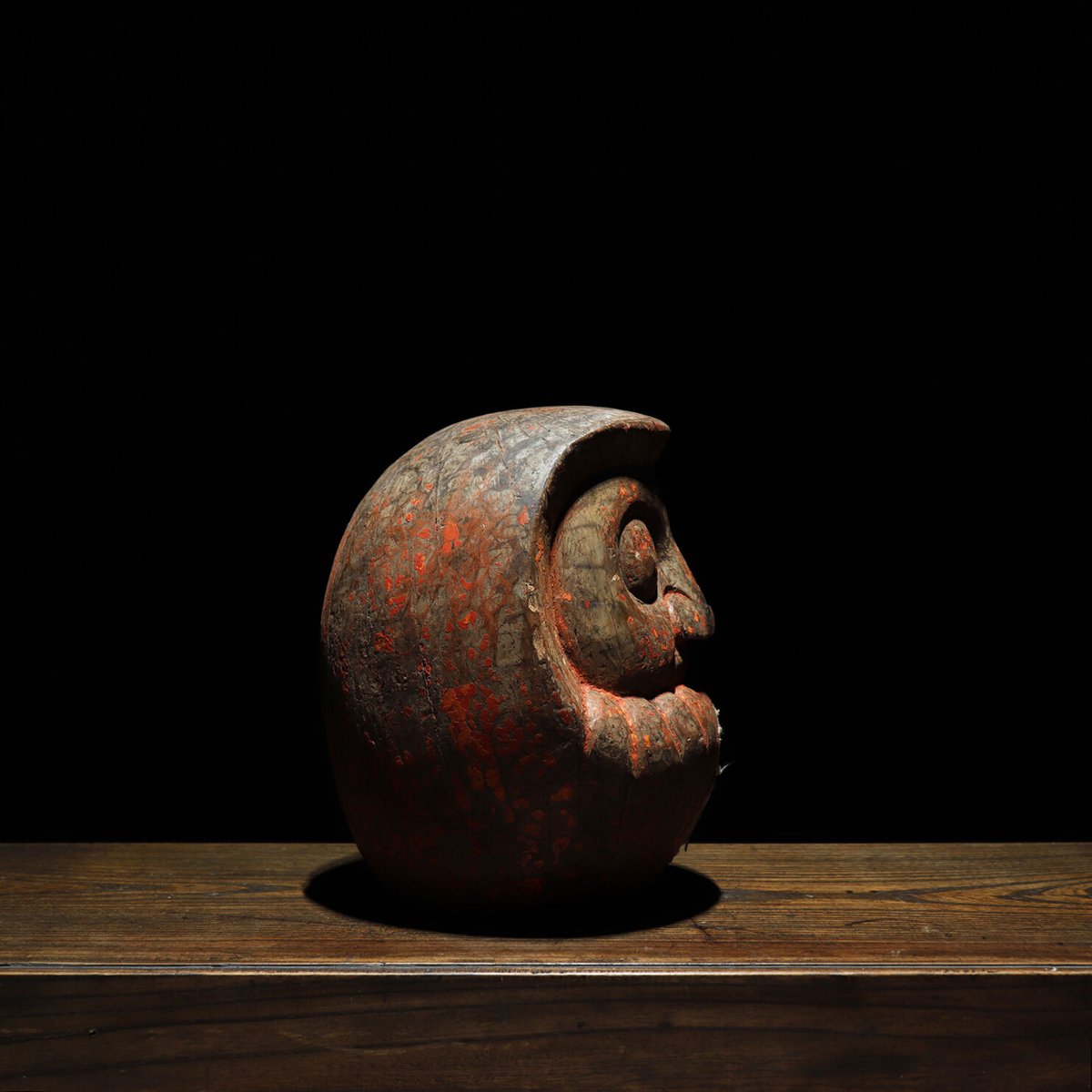 木彫達磨 | 古物屋 壱両