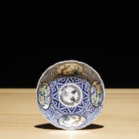 江戸中期平皿 松竹梅