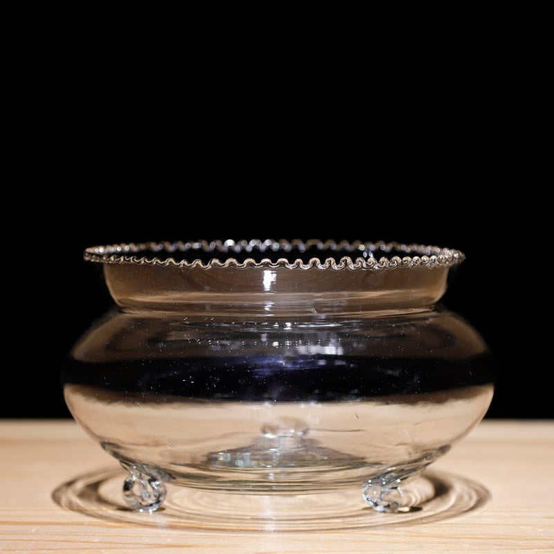 金魚鉢　鉢　ガラス　ディスプレイ　古家具　古道具　アンティーク　昭和レトロ 金魚鉢 | 古物屋 壱両