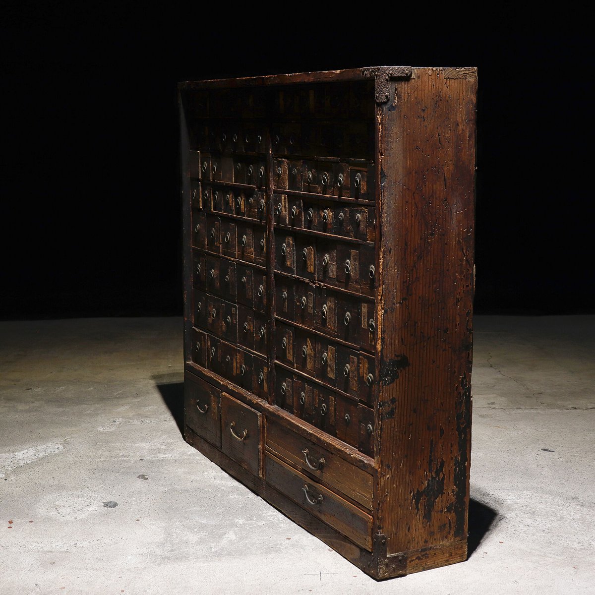 60杯　薬箪笥　古道具　アンティーク fit=scale-down,w=1200