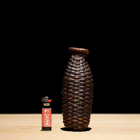 籠 一輪挿し