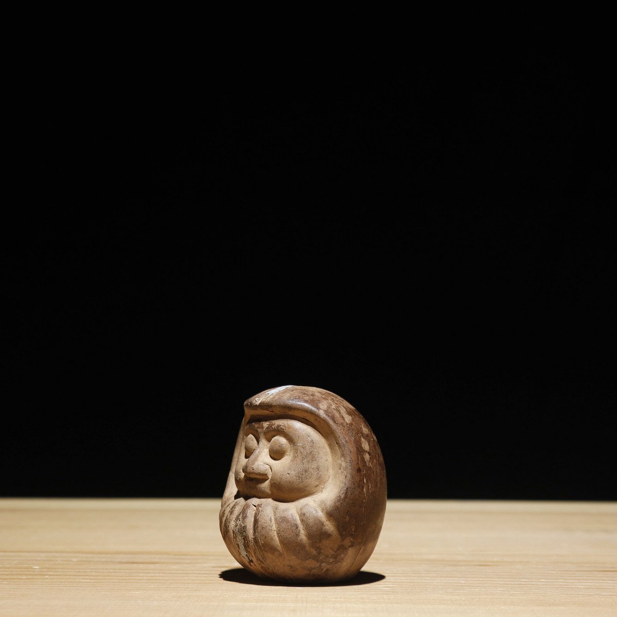 焼物型達磨 高崎顔 | 古物屋 壱両