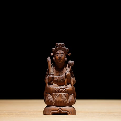 虚空蔵菩薩 木彫像 江戸期