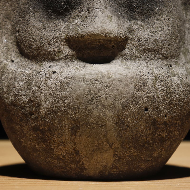 達磨 ダルマ 石製 古い 高さ約16cm 重量感3kg以上 ア31 達磨 ダルマ 石