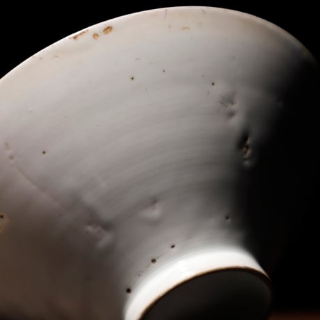 白磁 茶碗 金継