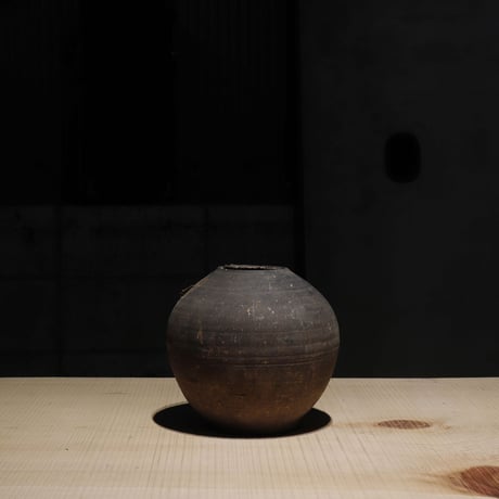 和紙貼壺