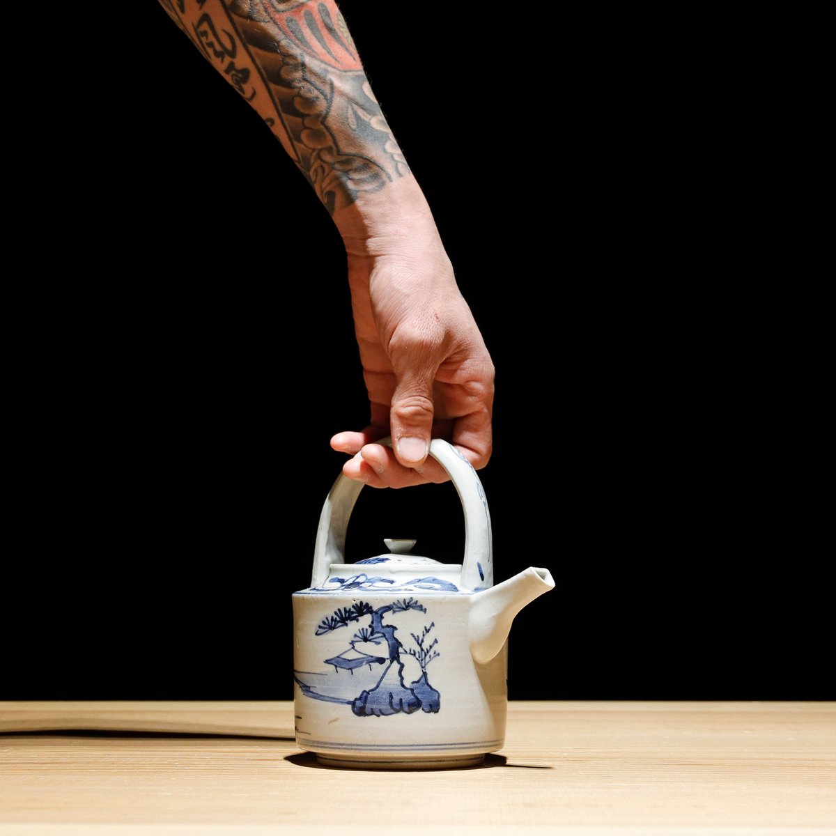 染付   水差し   急須 染付 水差し 急須