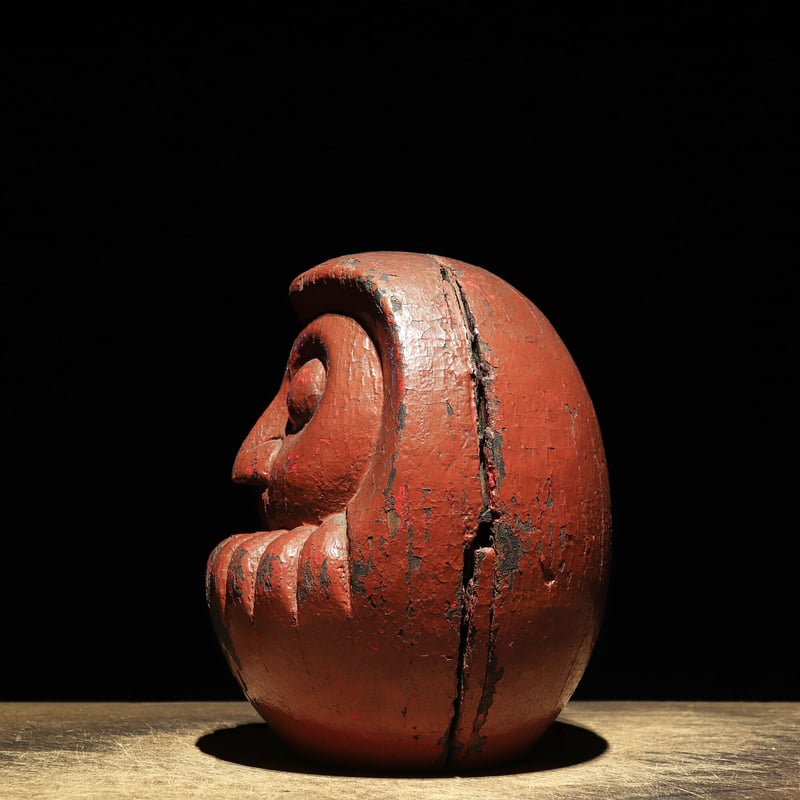 古い達磨の型 赤目の達磨の叔父貴 | 古物屋 壱両