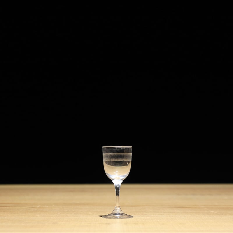 ライトニングアートグラス、リキュールグラスの中に ライトニングアートグラス、リキュールグラスの中に