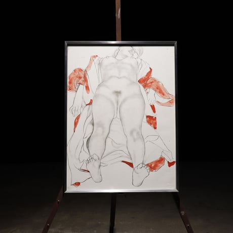 裸女　絵