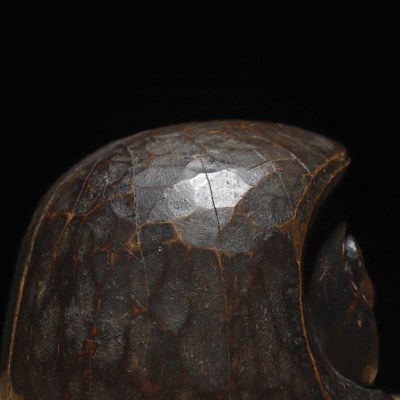 明治～大正アメリカ製寄せ木達磨掛け 達磨 木型 幕末-明治期 | 古物屋 壱両