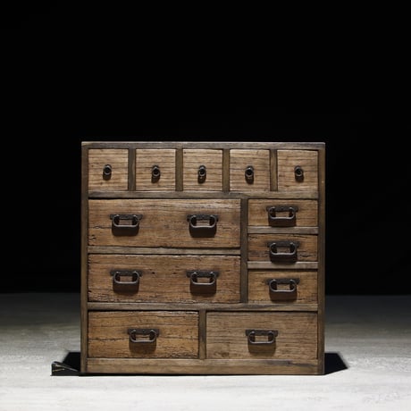 古家具 総桐 古い 手許箪笥 桐箪笥 小箪笥 抽斗 5杯 戸棚 レトロ 古家具 総桐 古い 手許箪笥 桐箪笥 小箪笥 抽斗 7杯 戸棚 レトロ