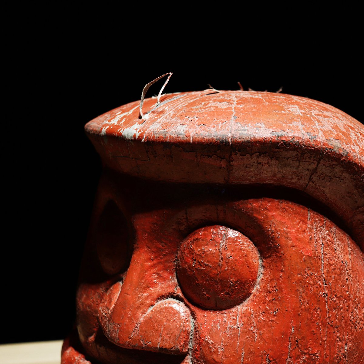 木彫 達磨 | 古物屋 壱両