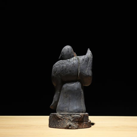 布袋尊 木彫 江戸期