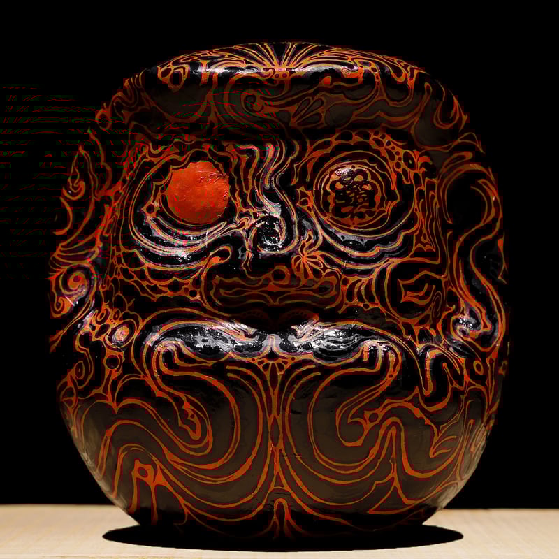 黒達磨木型 黑達磨木型 | 古物屋 壱両