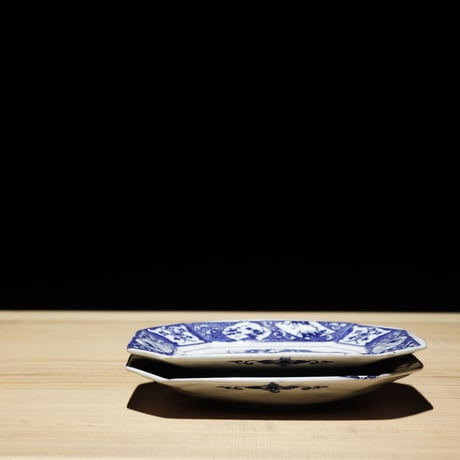 和角皿 牡丹 松