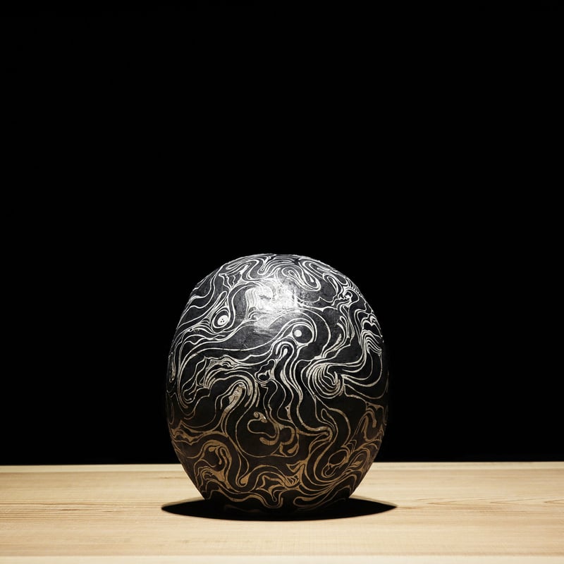 古九谷　色絵達磨図置物　30cm11cm12cm Yahoo!オークション -「達磨」(九谷) (日本の陶磁)の落札相場