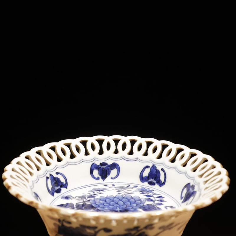 NO392 切込焼　染付け小皿　5枚　蝙蝠 染付宝づくし 小皿〈5枚〉 波佐見焼 | 商品詳細 | 高島屋