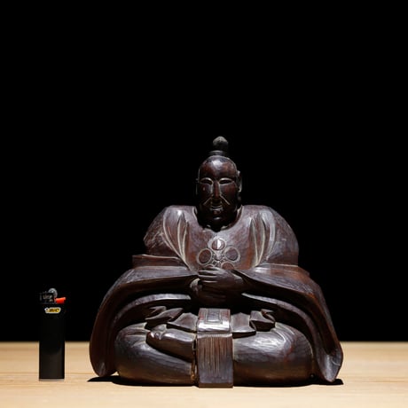 天神木彫像 江戸期