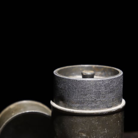 茶筒 錫