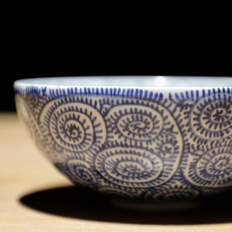 蛸唐草文 大茶碗
