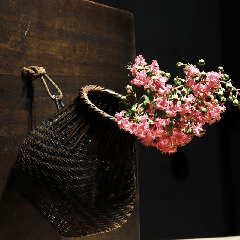 唐津焼 蟹籠 花瓶 飾り壺 インテリア 作家物 インテリア雑貨