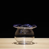 ガラスの金魚鉢