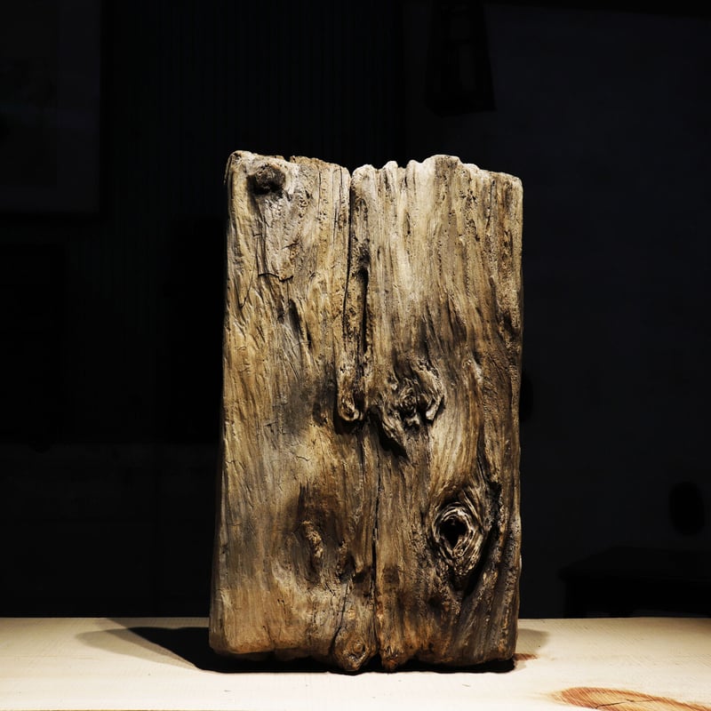 古い木の台 塊 古材 板 オブジェ 店舗什器 古家具 古道具 アンティーク