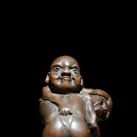 相撲 木彫 江戸期