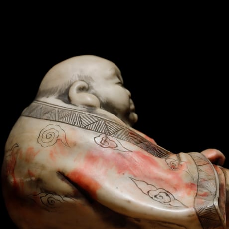 布袋尊 隠彫