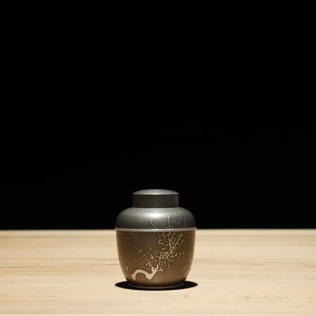 茶筒 錫