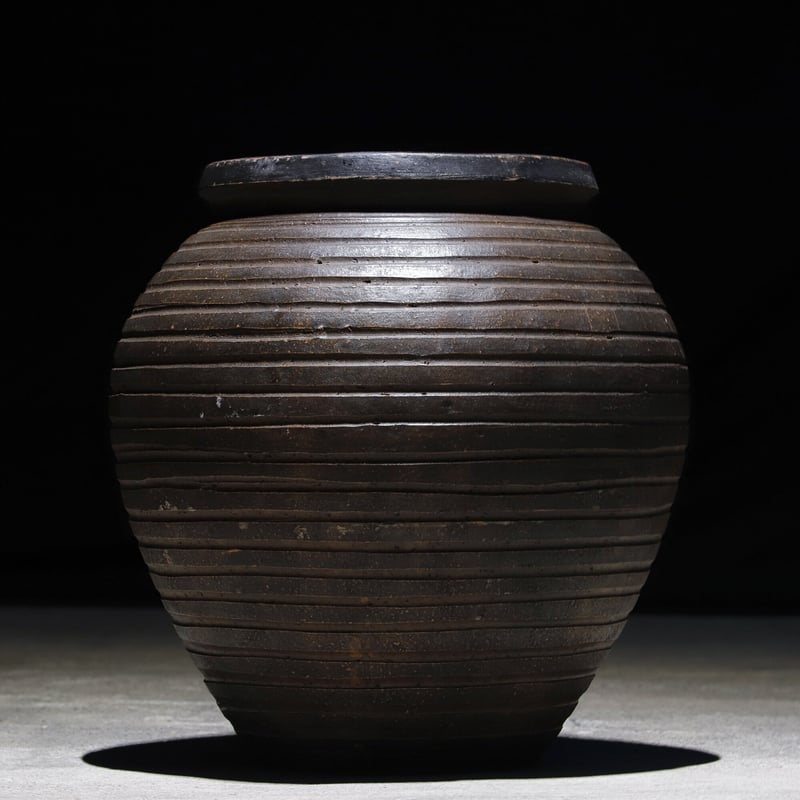 備前焼　稗田茂硫　壺 原田拾六 「備前 壺」 | 新栄堂