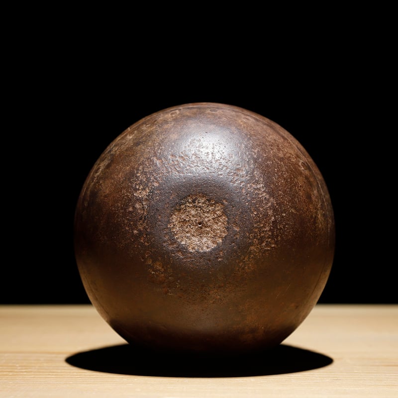 インド 古い釣瓶A 鉄 アイアン つるべ 井戸 バケツ プランター