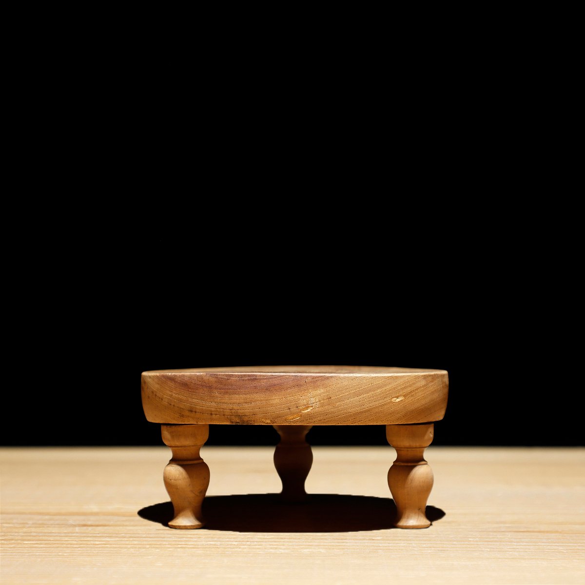 ★アンティーク　木製　台座　透彫　彫刻　 花台　S27 ☆アンティーク 木製 台座 透彫 彫刻 花台 S27