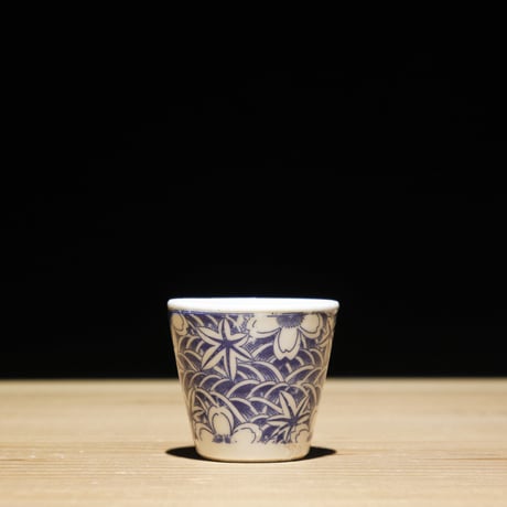明治期 蕎麦猪口 桜