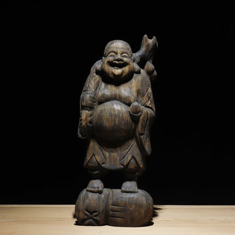 布袋尊 木彫