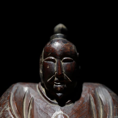 天神木彫像 江戸期