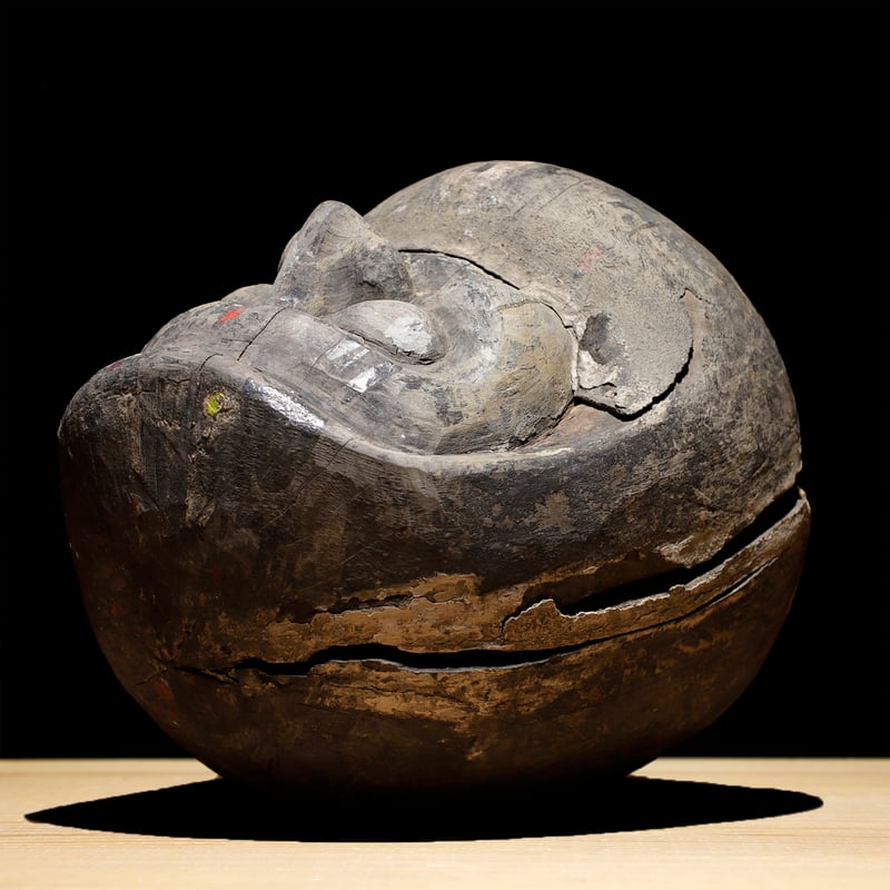 木彫　達磨 2011❣️ 達磨大師 一刀彫 木彫 達磨 時代物 - メルカリ